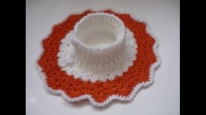 манишка крючком