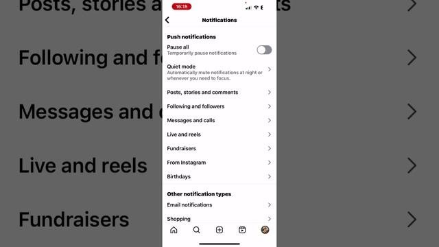 How To Pause Notifications On Instagram?