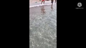 Крым. Самое чистое море . Пляж БАУНТИ . Село Штормовое . Август 1021г