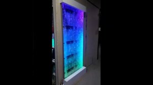 Пузырьковая панель с подсветкой бегущая волна