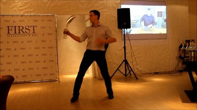 Бармен-шоу Сергей Прокопец ( Тула, Москва, Орёл, Калуга, Рязань ) смотреть онлайн