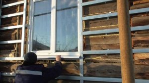 Утеплил подставочный профиль и установил отлив на второе окно