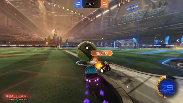 1v1 with Necto Bot, Rocket League Gameplay