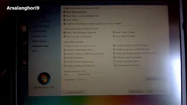 Tweak Windows 7 - Make Windows More Faster