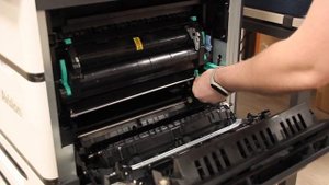 Распаковка, сборка и запуск монохромного МФУ Avision AM7630i / AM7640i