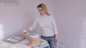 Декоративная штукатурка в технике марсельский воск, в нежных тонах!
