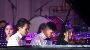 Г.Свиридов "Время вперед", переложение для 8 рук Х.Сетекова