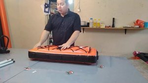 Плоский плот-буй для подводной охоты