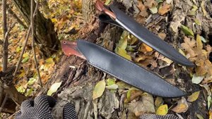 Нож из ламината 95х18 и Р6м5, часть-5 , финал