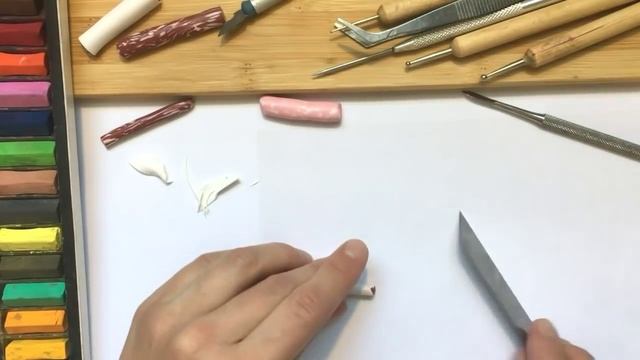 Мастер-класс: Миниатюрная мясная тарелка из полимерной глины FIMO/polymer clay tutorial