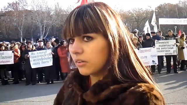 Пикет в защиту директора одесского интернат №7 смотреть онлайн