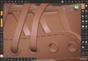 Ч.2. 3d модель девушки в Nomad Sculpt. Ноги и обувь (кеды). Урок 3д для начинающих