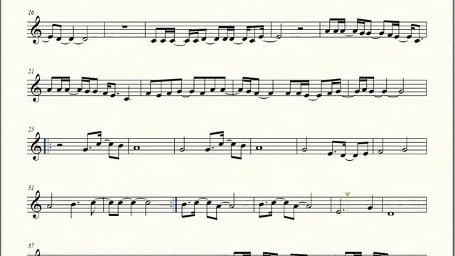 Partitura A ELE A GLÓRIA - Nani Azevedo - Flauta Transversal смотреть онлайн