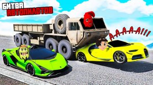 САМАЯ УГАРНАЯ СЕРИЯ! БИТВА АВТОПИЛОТОВ БЕЗ ВОДИТЕЛЯ НА ЧИТ ТАЧКАХ В ГТА 5! ОБЗОР МОДА В GTA 5!