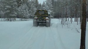 Вездеход Хищник на рыбалке зимой!!!