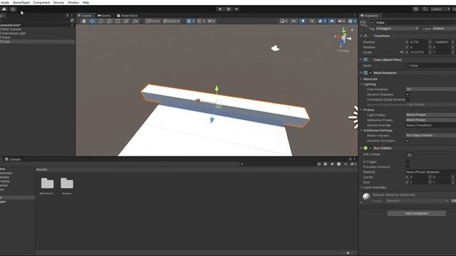 как сделать невидимую стенку в unity 3d смотреть онлайн