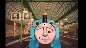 Sodor fallout Thomas and James mutations. (KNAPFORD DEMON)