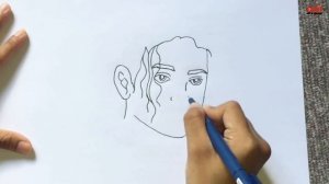 How to Draw Michael Jackson Drawing | Easy MJ Sketch Tutorial for Beginners Outline Art