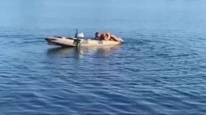 Как залезть на каяк fish-n-go с воды