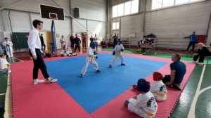Тхэквондо ИТФ Kids Спарринг Королёв Родион 6 лет
