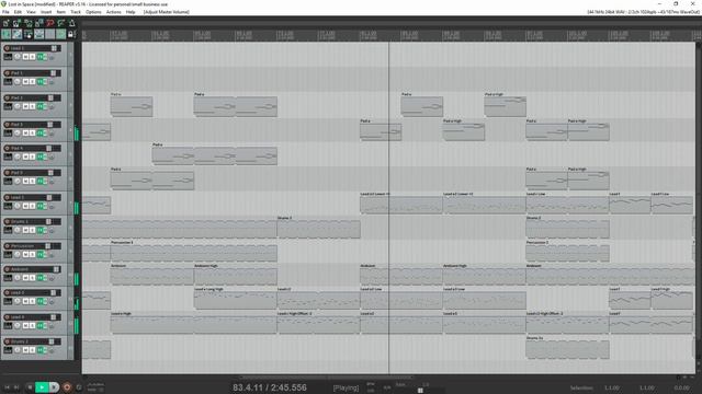 Lost in Space - Original Ambient Electronic Synthesizer Free Music смотреть онлайн