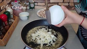 Простое блюдо, крошка-картошка с грибами. Как приготовить дома.