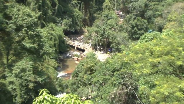 Водопад Датанла в Далате, вьетнам (waterfall Datanla in Dalat, Đà Lạt, vietnam) смотреть онлайн