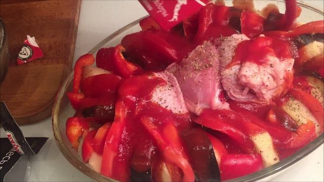 Курица с Картошкой и Овощами в духовке смотреть онлайн