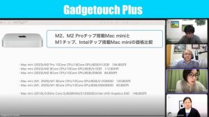 【ガジェタッチPlus】M2 Pro/M2 Max搭載MacBook ProとMac mini、HomePod、Apple新製品ぜんぶ超解説