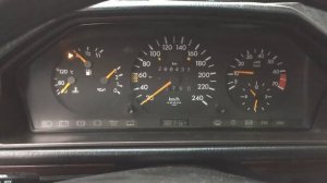 Прогревочные обороты mercedes w124 m111