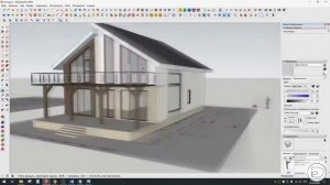 3D Моделирование и визуализация коттеджа (Timelapse) - Lumion 9, Sketchup, Lightroom