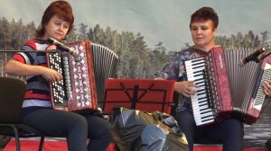 Виртуозная игра на баяне и аккордеоне