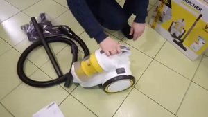 ОБЗОР пылесоса KARCHER vs 3 Premium