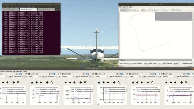 XPlaneROS pattern following tutorial смотреть онлайн