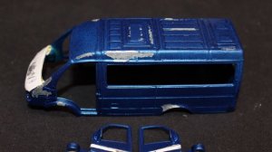 Саб в модельку WELLY ГАЗель ГАЗ-3221.Музыка в модельку. Часть 1/3.