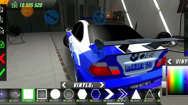 как я делаю винил на БМВ Е46 M3 GT-R
