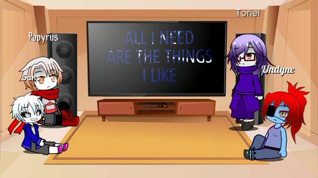 Undertale react to Error || GD смотреть онлайн