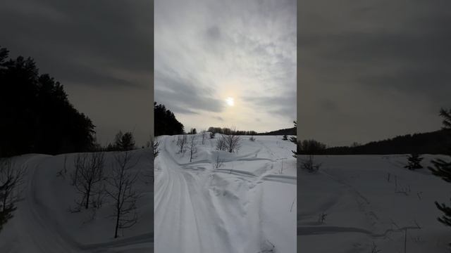 #снегоход #покатушки #дети #счастьевдетях
