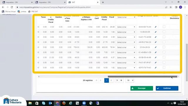 TUTORIAL REGISTRO DE COMPRAS Y VENTAS RCV MODIFICACIONES смотреть онлайн