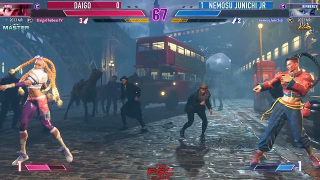 SF6 🔥 Daigo (Jamie) Vs Nemosu Junichi Jr (Kimberly) 🔥 SF6 High Level Gameplay