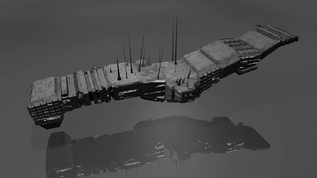 Procedurally generated spaceships using Blender/Python смотреть онлайн