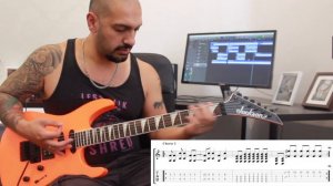 ‘Left Behind’ by Slipknot - Guitar Playthrough w/tabs (Chris Zoupa)