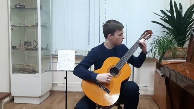 Аксентьев Егор. М. Джулиани. Рондо ля мажор оп.100. Соло гитара 6-ти струнная, средняя группа С смотреть онлайн