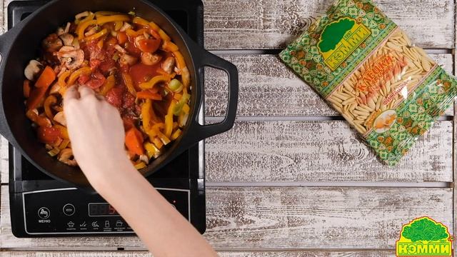 Рецепт клецок с овощным рагу от КЭММИ