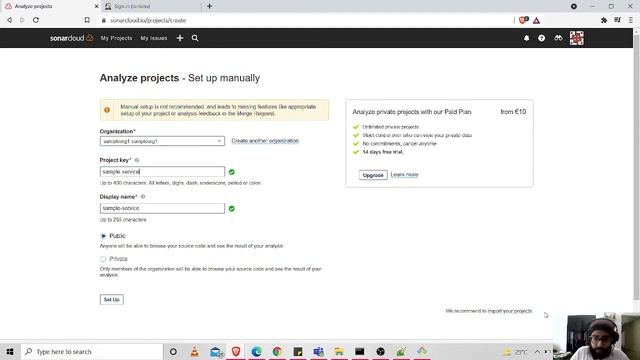 SonarCloud Setup | SonarQube | Security | Practical | SAST | Static Scan | Java .Net (Part I) смотреть онлайн