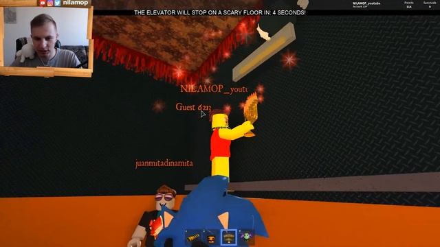 №883: САМЫЙ СТРАШНЫЙ ЛИФТ РОБЛОКС ХЭЛЛОУИН(Roblox - The Scary Elevator! - HALLOWEEN) смотреть онлайн