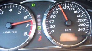 Mazda 6, Разгон 0-150, 2005 г.в. рестайлинг 2.0i,А