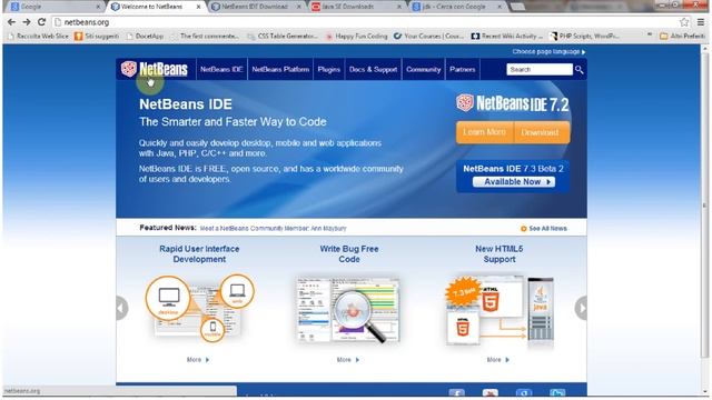 Installazione Java JDK NETBEANS смотреть онлайн