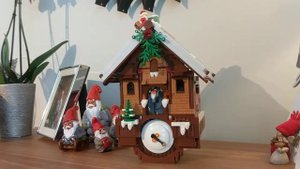 Working Lego Cuckoo Clock