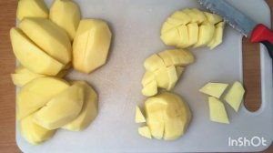 Картофель в духовке с лесными грибами